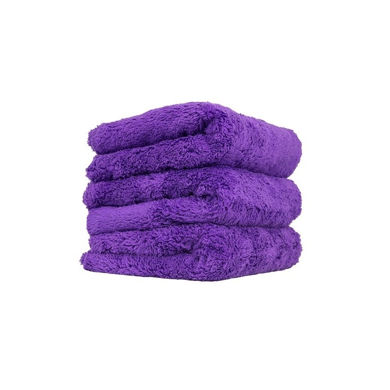 Chemical Guys Happy Ending Ultra Plush Edgeless Microfiber Towel Purple 