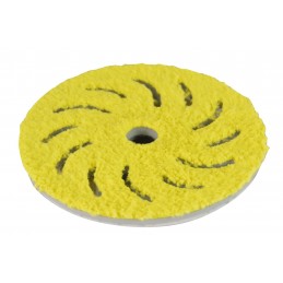Pad microfibra amarilla 4" - Acabado