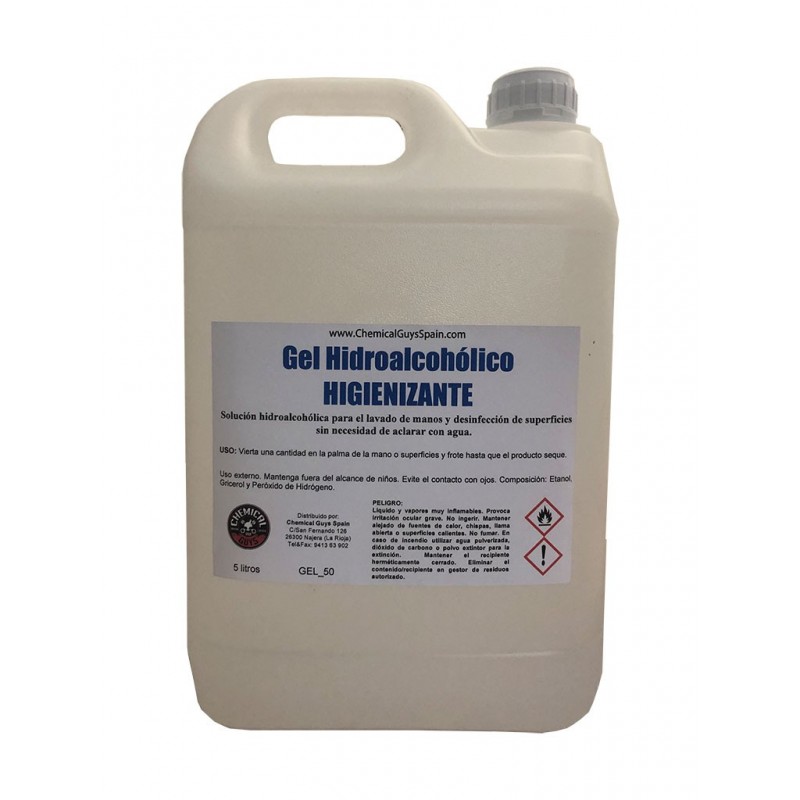 Gel Hidroalcohólico Higienizante - 5 litros